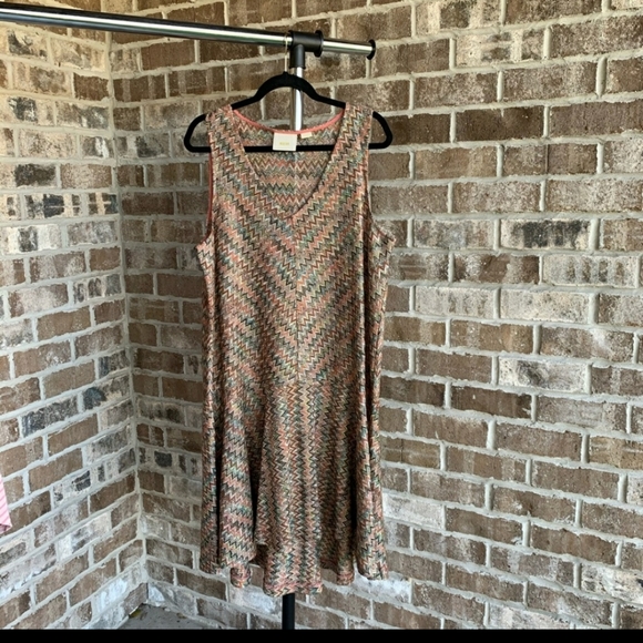 Chevron drop waist dress - Picture 2 of 3